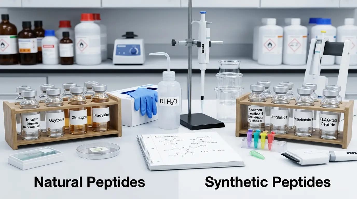 Display of natural and synthetic evolve peptides in research.