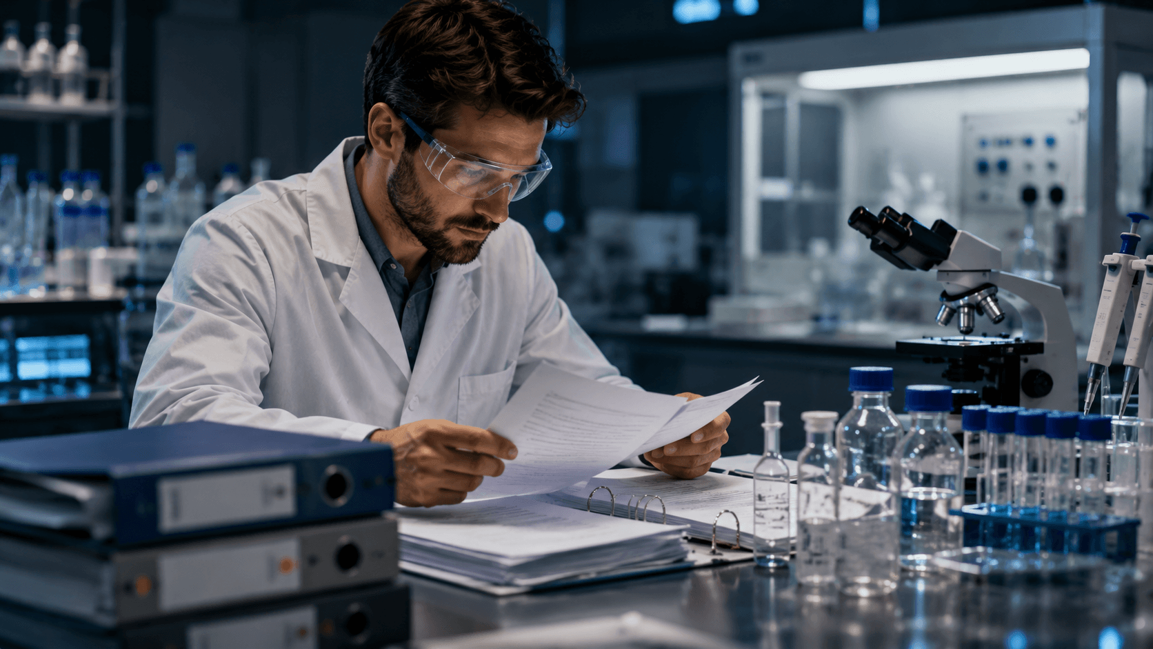 Resumen de Cumplimiento Regulatorio Una imagen que muestra las regulaciones aplicadas al cumplimiento de la investigacion sobre peptidos. para que sirven los peptidos para la perdida de peso