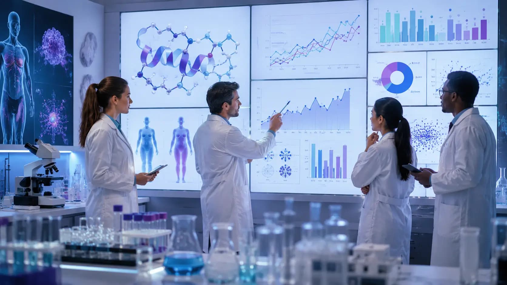 Visualizacion de datos de investigacion Representacion grafica de datos de investigacion sobre peptidos para la perdida de peso. que son los peptidos para la perdida de peso